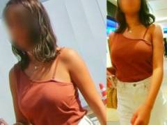 プルプル震える美乳が光る！キレイな褐色お肌にスラっとしたボディにくぎ付けのお姉さん