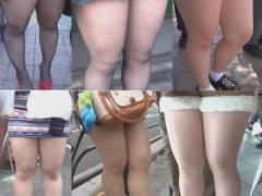 お特品！太い脚の女性セットです ムチムチな超野太い脚女子7人分！