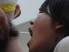 素人投稿動画 画面拡大/画質向上版 「またおこが飲めて嬉しいです」またまた変態OLがおこをごくごく飲んじゃいます 【P