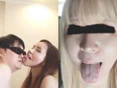 100分たっぷり収録!【ディープキス顔舐め中出しSEX集編 48】 舌フェチ向け! 極上美女の長ベロで顔面舐められたり、鼻舐