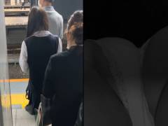 素人プレイ日記３１０TRAIN目細身なのに良い尻を持つ女子の生態