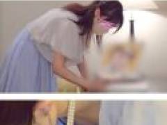 【結婚式参列】【うるうるお目目の激かわお姉さん♡胸ちら＆スト越しパンチラ】