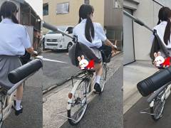 XX自転車?9回めくりパンチラ