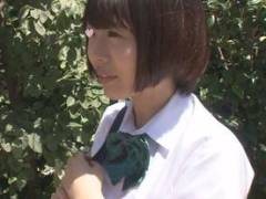 ショートボブが可愛い彼女とセックス