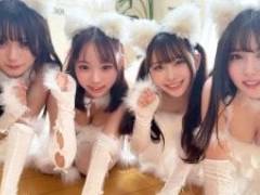 真っ白モフモフのサモエドじゃなくエッチな犬種サモエロカフェ　Kちゃん＆Nちゃん＆Fちゃん＆Mちゃん - smjh048