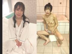 本編顔出し!【元芸能人のプレミアハーフ美女】フォロワー万人の爆美女しずかの洗体＆オナニーでガチアクメ