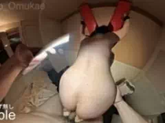 張り付けアナルハメで、出ちゃった！泣　な動画