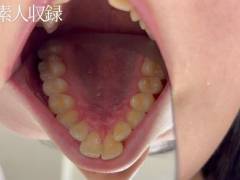 【素人・口腔フェチ】2.5次舞台でも活躍するアイドル声優が出演美女の口元を全て公開。