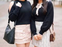 カワイイ巨乳素人お嬢さん！童貞君にデカパイ授乳させてくれませんか！？赤ちゃんみたいにデカパイをチューチューすわれて赤面発情！授乳手コキで暴発しちゃうしおりちゃんとかすみちゃん