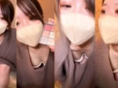 [配信胸ちらハプニング21] 美人インフルエンサーのモロ見えハプニング/アパレル店員生着替え事故