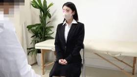 スレンダーOLの美乳をお触り検診/乳がん検査で医師が美乳を揉みしだく【おっぱい/内科医】