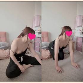 【民家〇撮／ギャル ストレッチ】カメラ 部屋 リアル